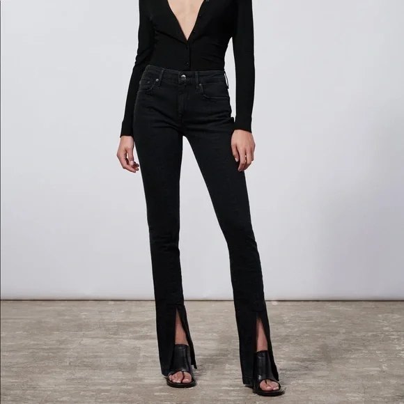 Zara The Olivia Split Hem Jean - Picture 1 of 5